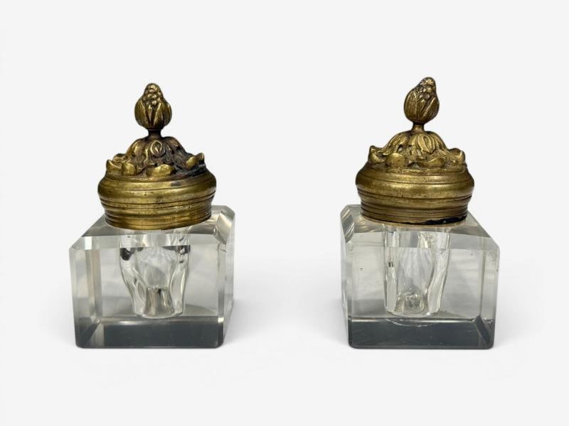Napoleon lll, French Inkwell Desk Set, Boulle Inlay, Tortoise, France, 19th c. - 7