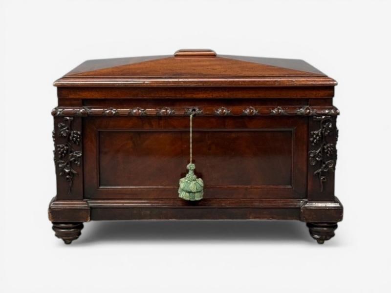 Late 18th / Early 19th Century Wine Cooler, Cellarette, Rosewood, Regency Lead - 2