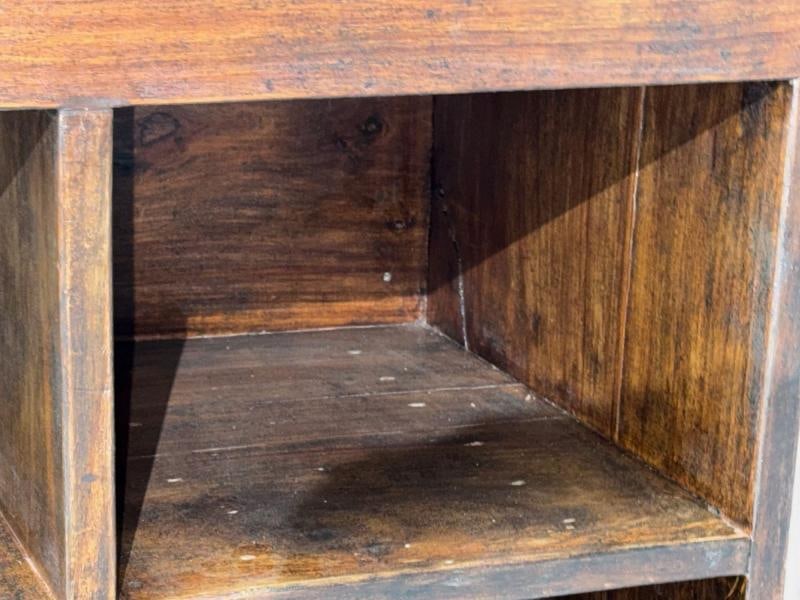 Pierre Jeanneret, Pigeonhole Desk, Teak, Leatherette, Chandigarh, India, 1960s - 8
