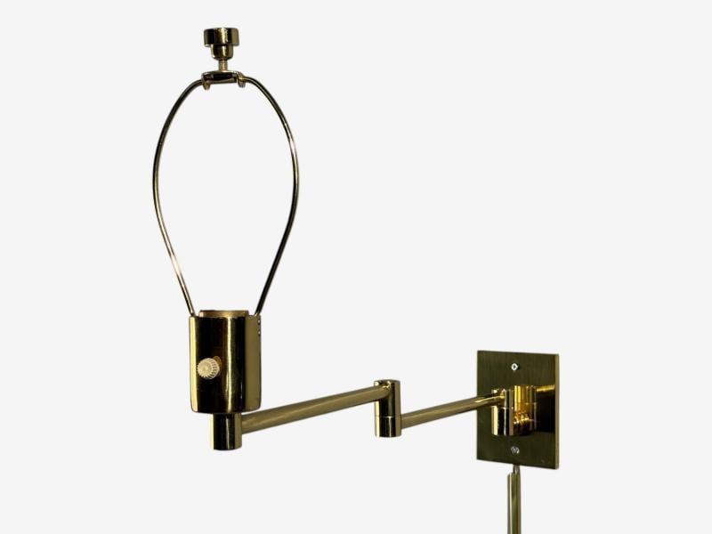 George Hansen, Articulating Wall Lights, Polished Brass, Spain, 1970s - 7