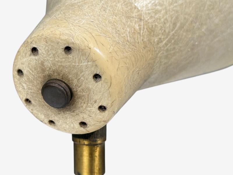 American Modern, Table Lamp, Fiberglass, Brass, USA, 1960s - 7