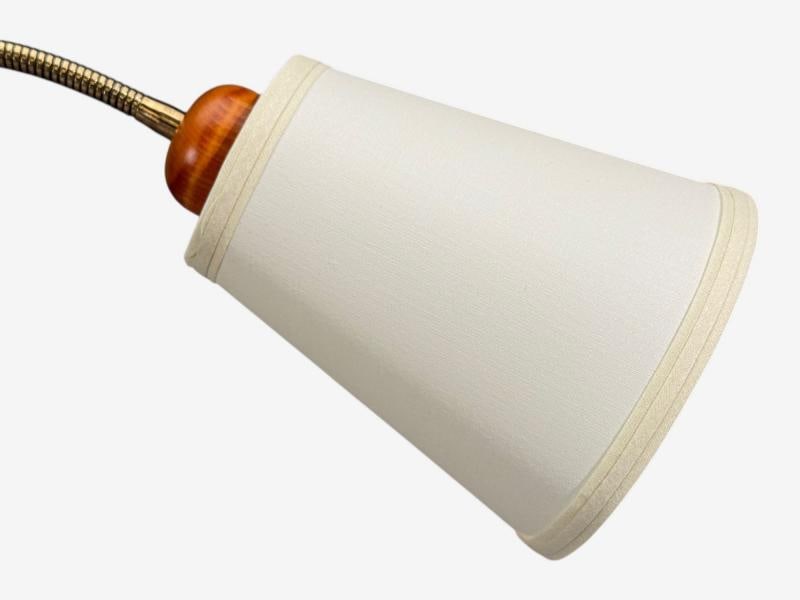 Markslöjd, Floor Lamp, Light Wood, Metal, Fabric, Sweden, 1990s - 7