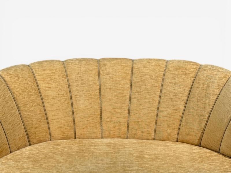 Finnish Modern, Settee or Sofa, Fabric, Wood, Finland, 1940s - 6