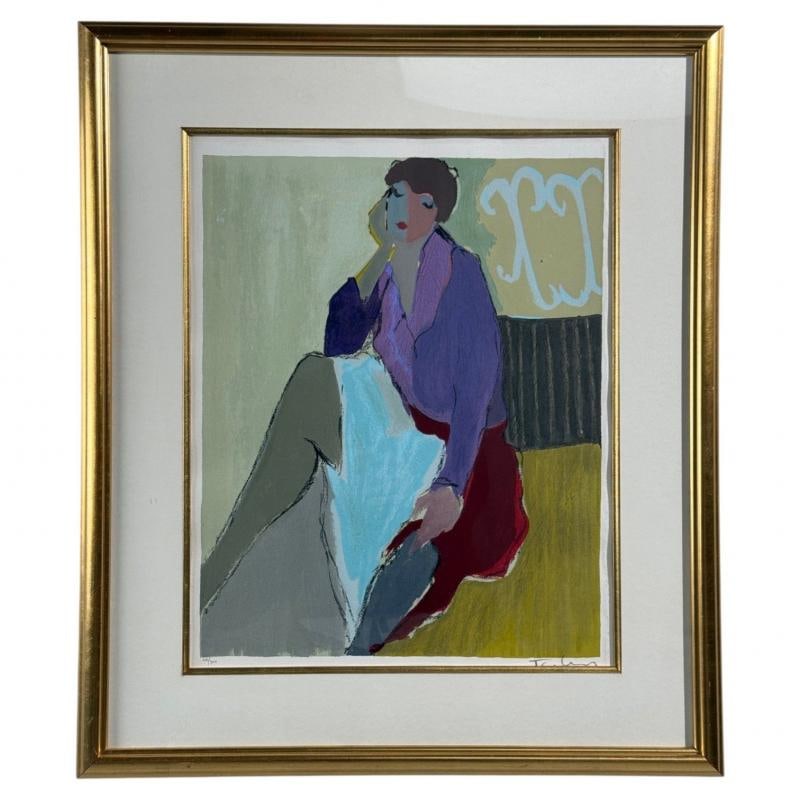 Itzchak Isaac Tarkay, Fauvism, Signed and Numbered Silkscreen, 20th c. - 2