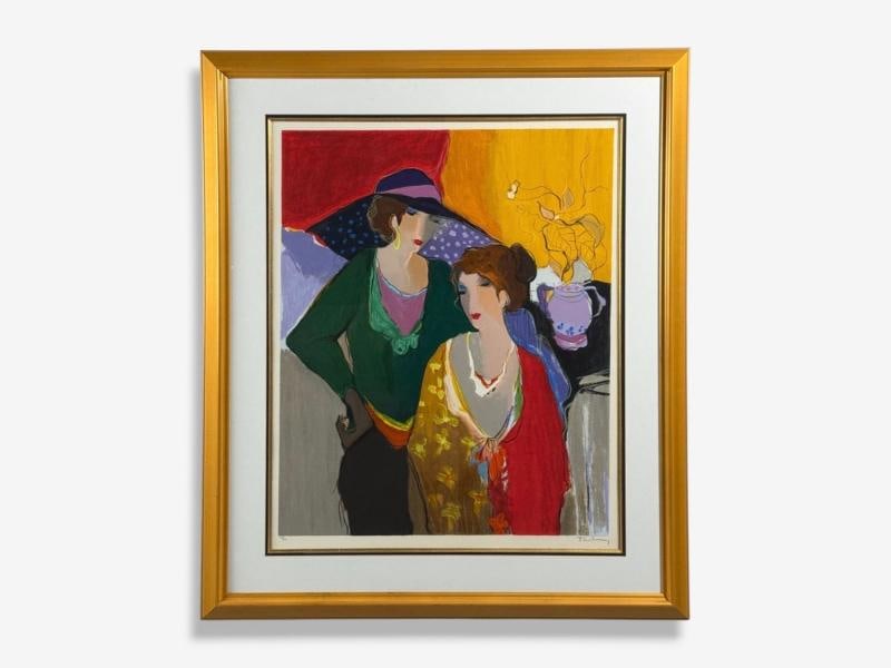 Itzchak Isaac Tarkay, Fauvism, Signed and Numbered Silkscreen, 20th c. - 2