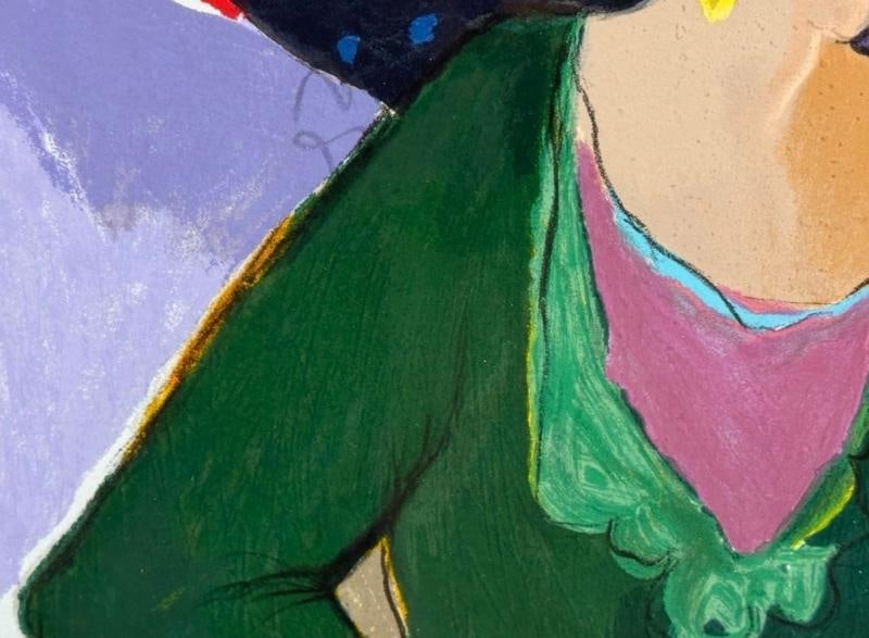 Itzchak Isaac Tarkay, Fauvism, Signed and Numbered Silkscreen, 20th c. - 7