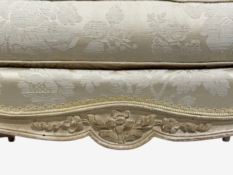Maison Jansen, Louis XVI Armchairs, Giltwood, Fabric, France, 20th c. - 7