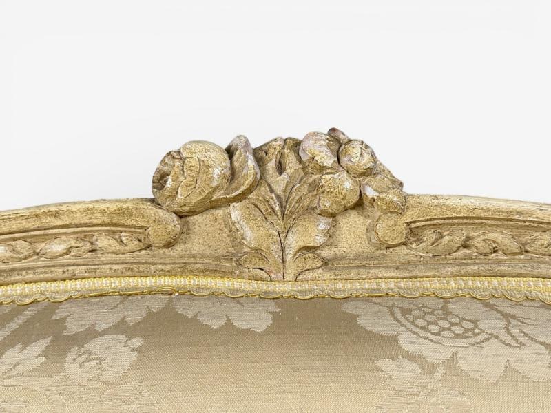 Maison Jansen, Louis XVI Armchairs, Giltwood, Fabric, France, 20th c. - 8