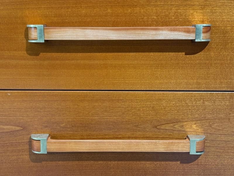 John Widdicomb, Chests of Drawers, Walnut, Brass, USA, 1960s - 7