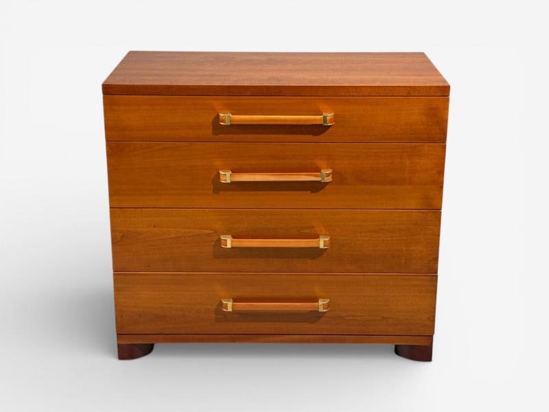 John Widdicomb, Chests of Drawers, Walnut, Brass, USA, 1960s - 8