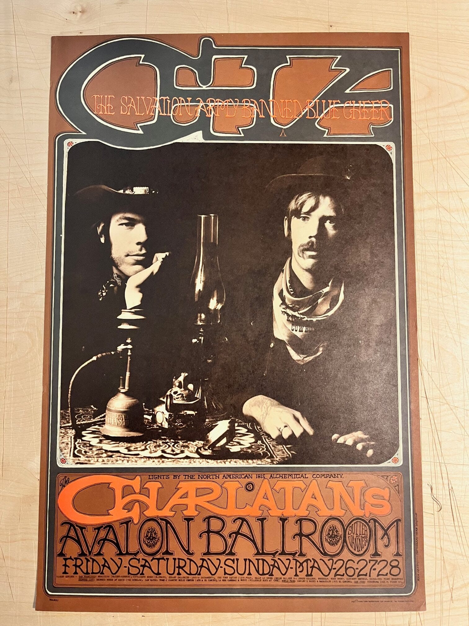 Charlatans - Rare First Print (1967) US Concert Poster: Title: Charlatans - Rare First Print (1967) US Concert Poster Description: Charlatans - Rare First Print (1967) US Concert Poster Reserve: $500.00 Shipping: Domestic: Flat-rate of $28.00 to anywhere w