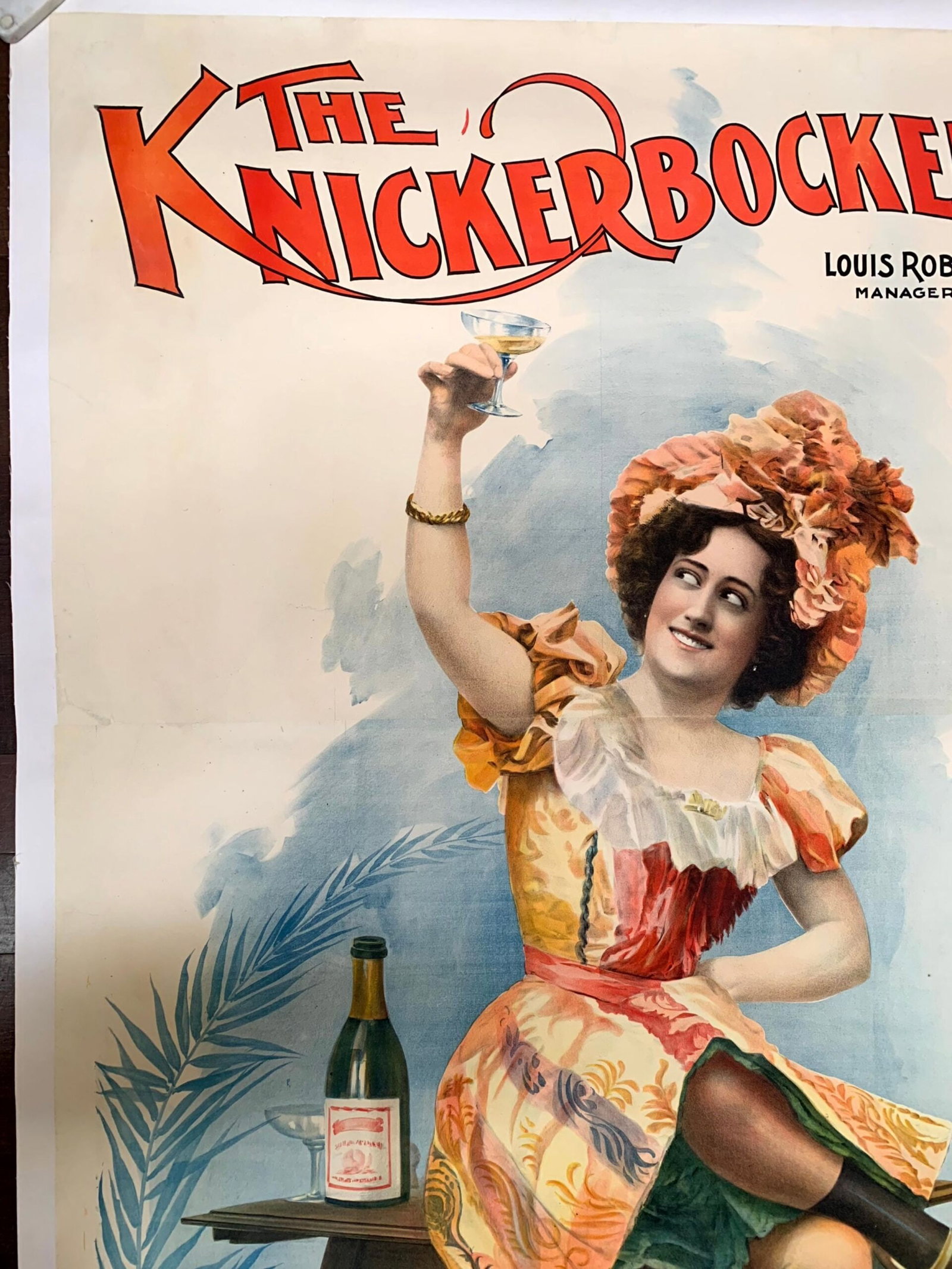 The Knickerbockers - Rosalie - Rare (1898) 42"x80" US Theater Poster LB - 3