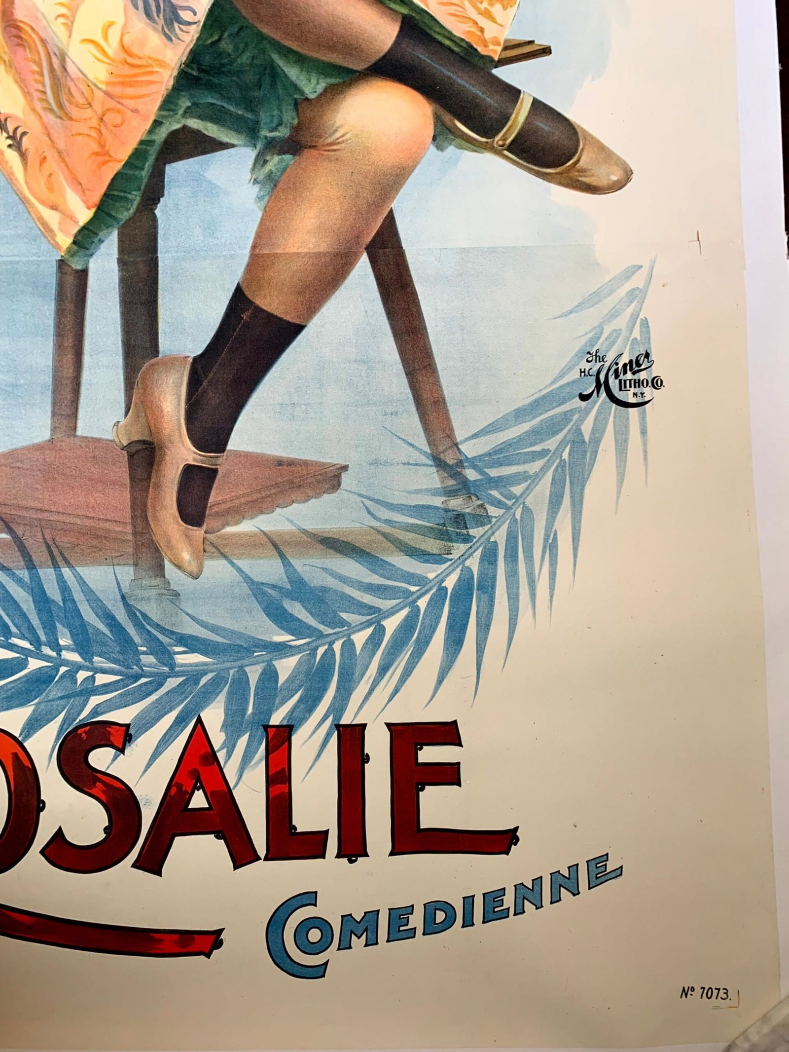 The Knickerbockers - Rosalie - Rare (1898) 42"x80" US Theater Poster LB - 5