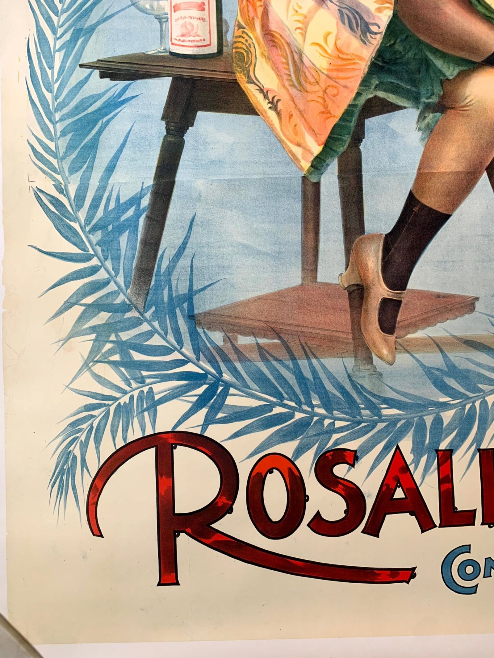 The Knickerbockers - Rosalie - Rare (1898) 42"x80" US Theater Poster LB - 6