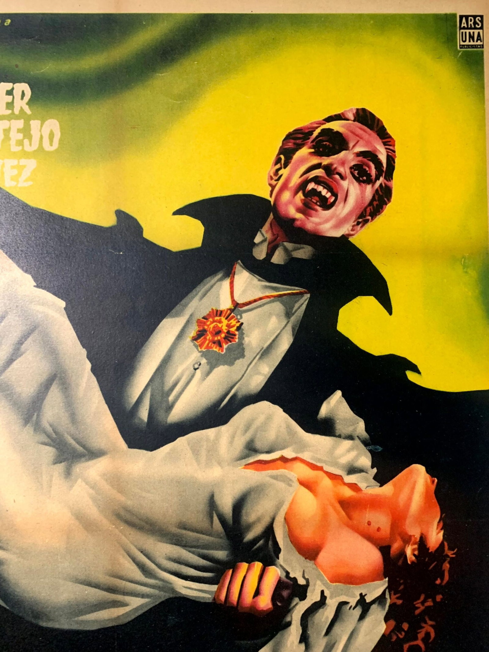 The Vampire (1957) 27.5"x37.5" Mexican Movie Poster LB - 2