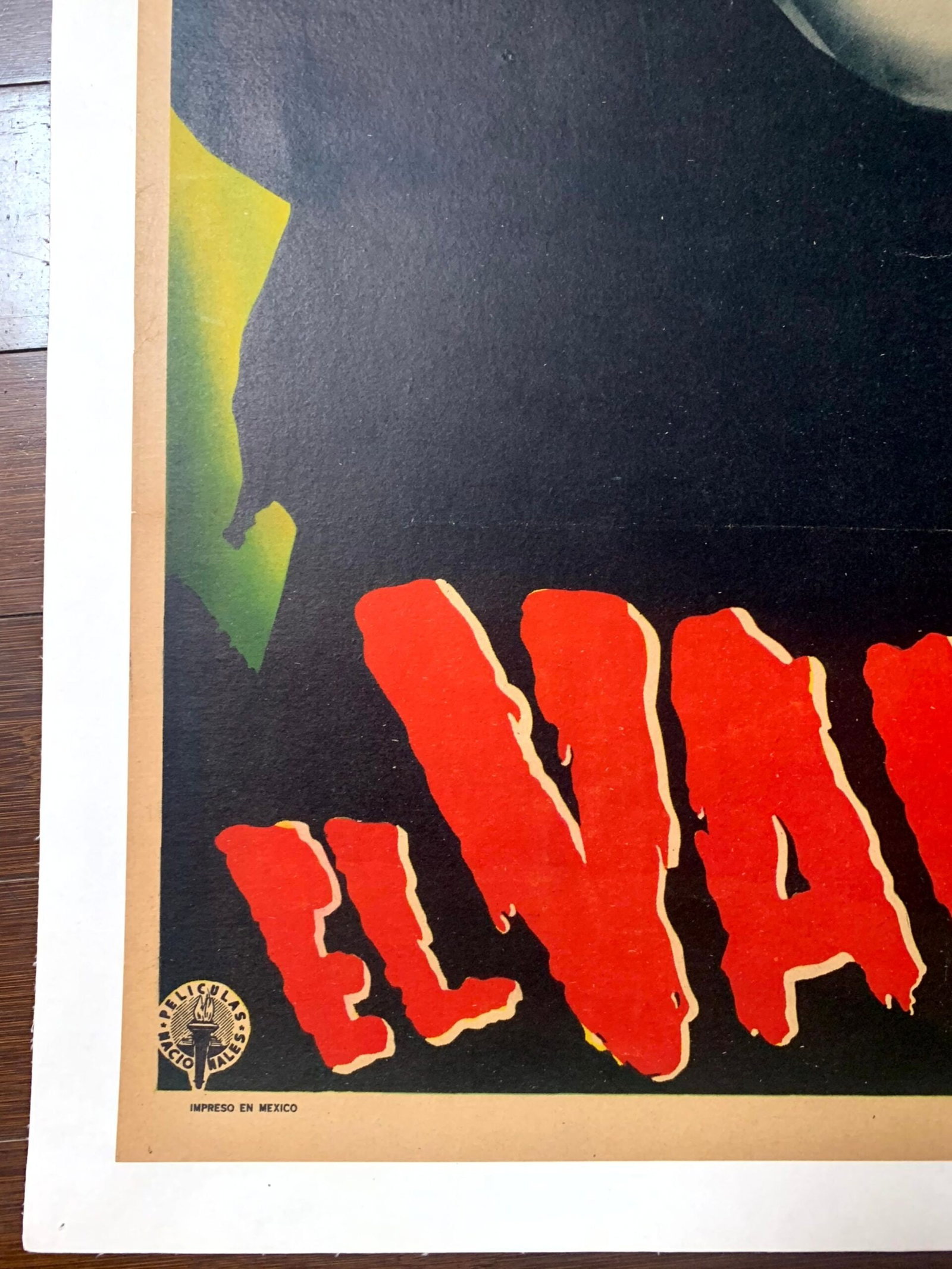 The Vampire (1957) 27.5"x37.5" Mexican Movie Poster LB - 4