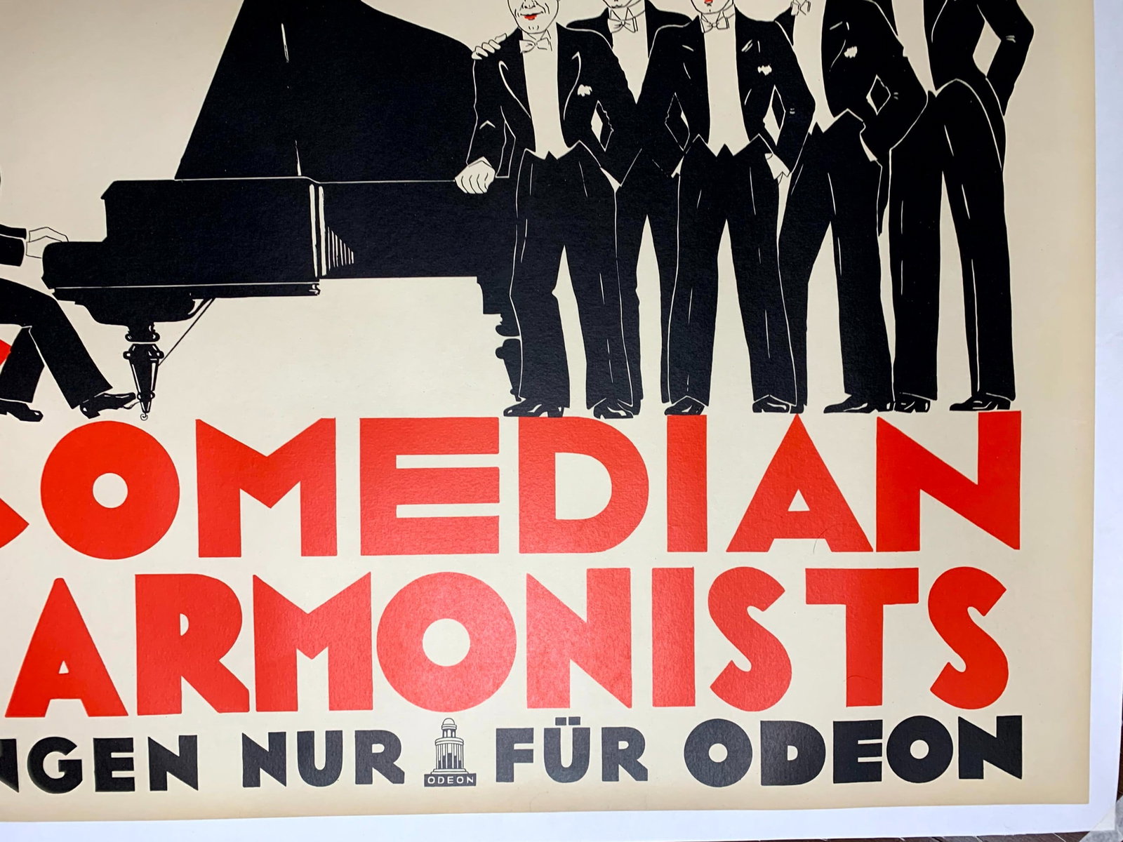 Comedian Harmonists (1970) 27.5x37 German Theater Poster LB - 5