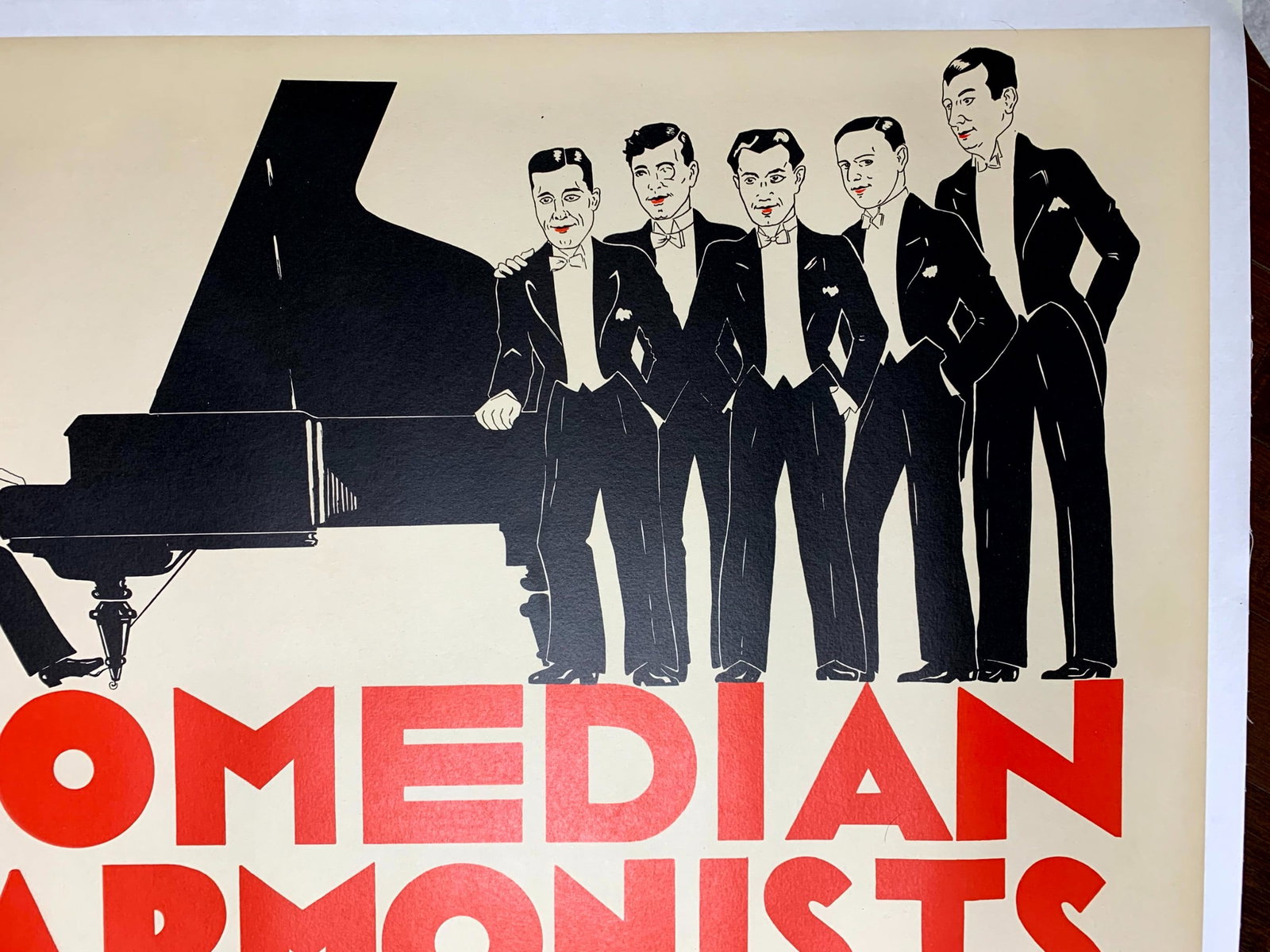 Comedian Harmonists (1970) 27.5x37 German Theater Poster LB - 6