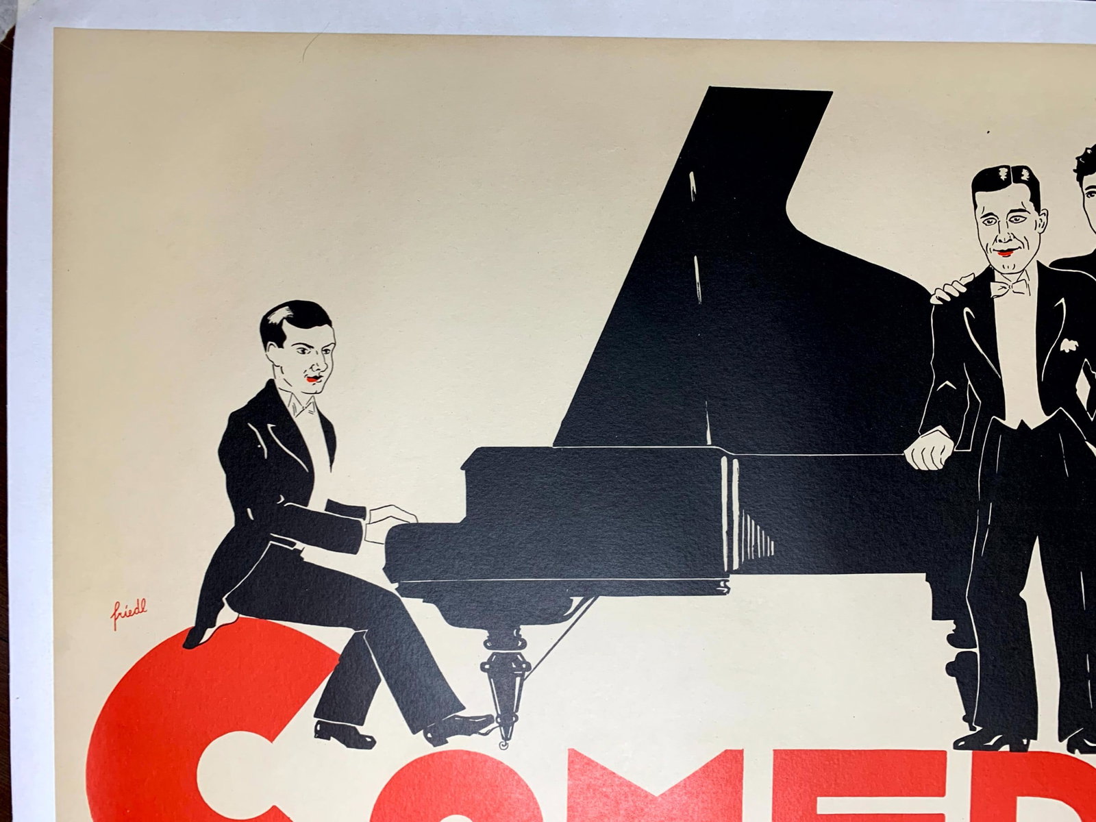 Comedian Harmonists (1970) 27.5x37 German Theater Poster LB - 7