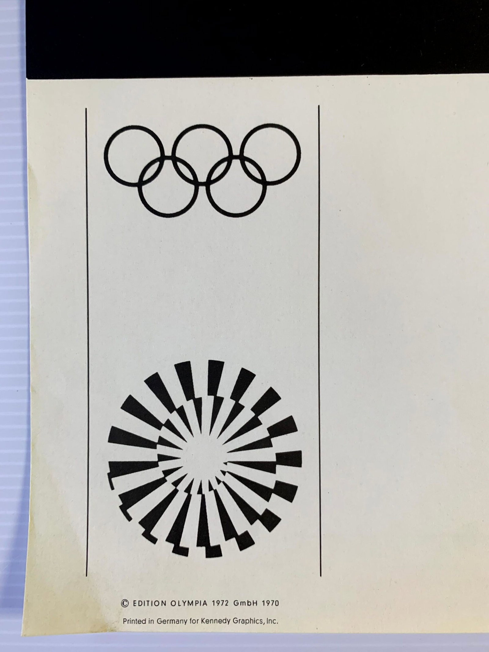 Munich Olympics 1972 - Bundle x2 (1972) 25" x40" German Sports Lithograph Posters - 3