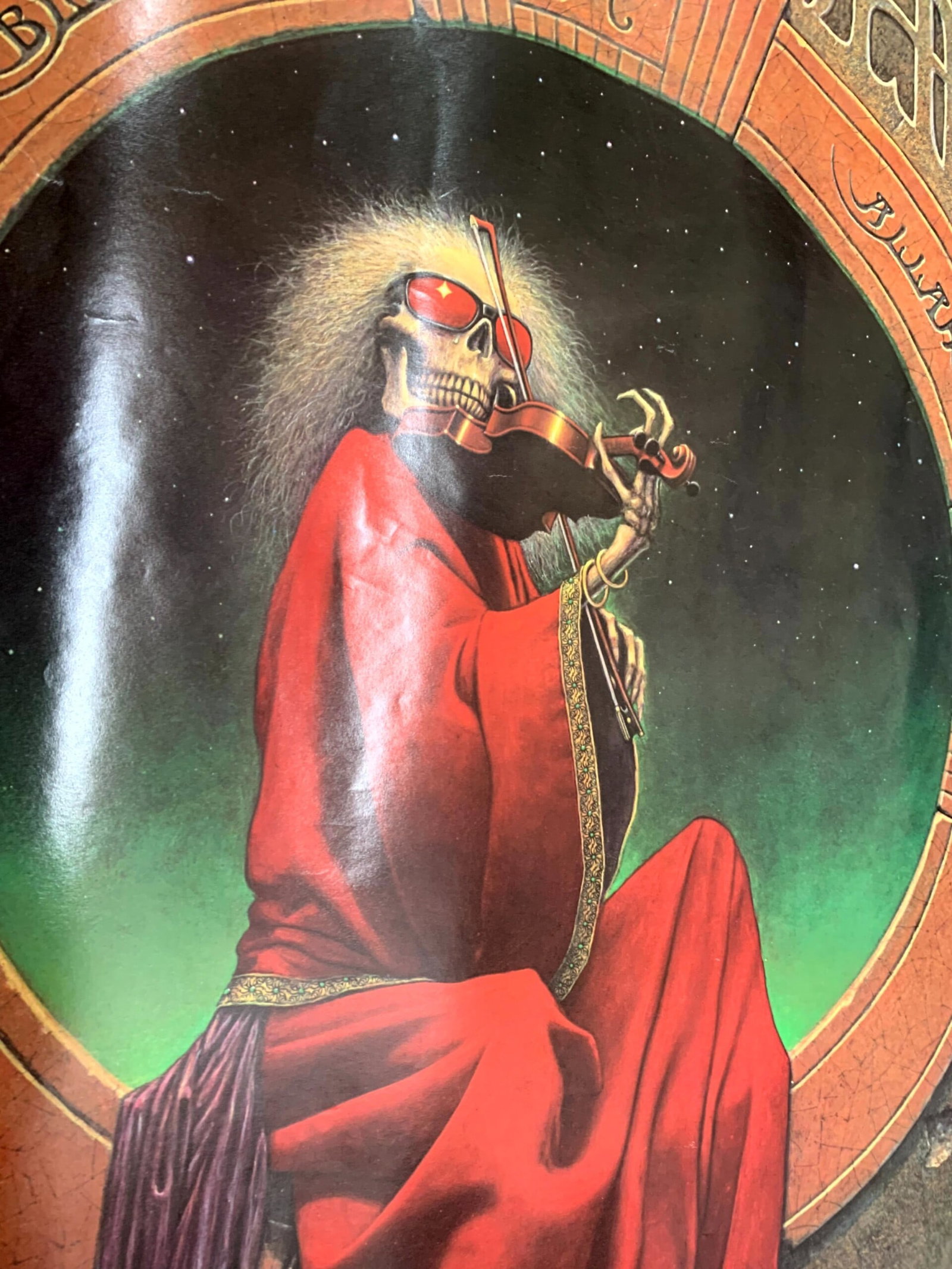 The Grateful Dead - Blues for Allah (1975) 33x33 US Album Poster -NM - 2