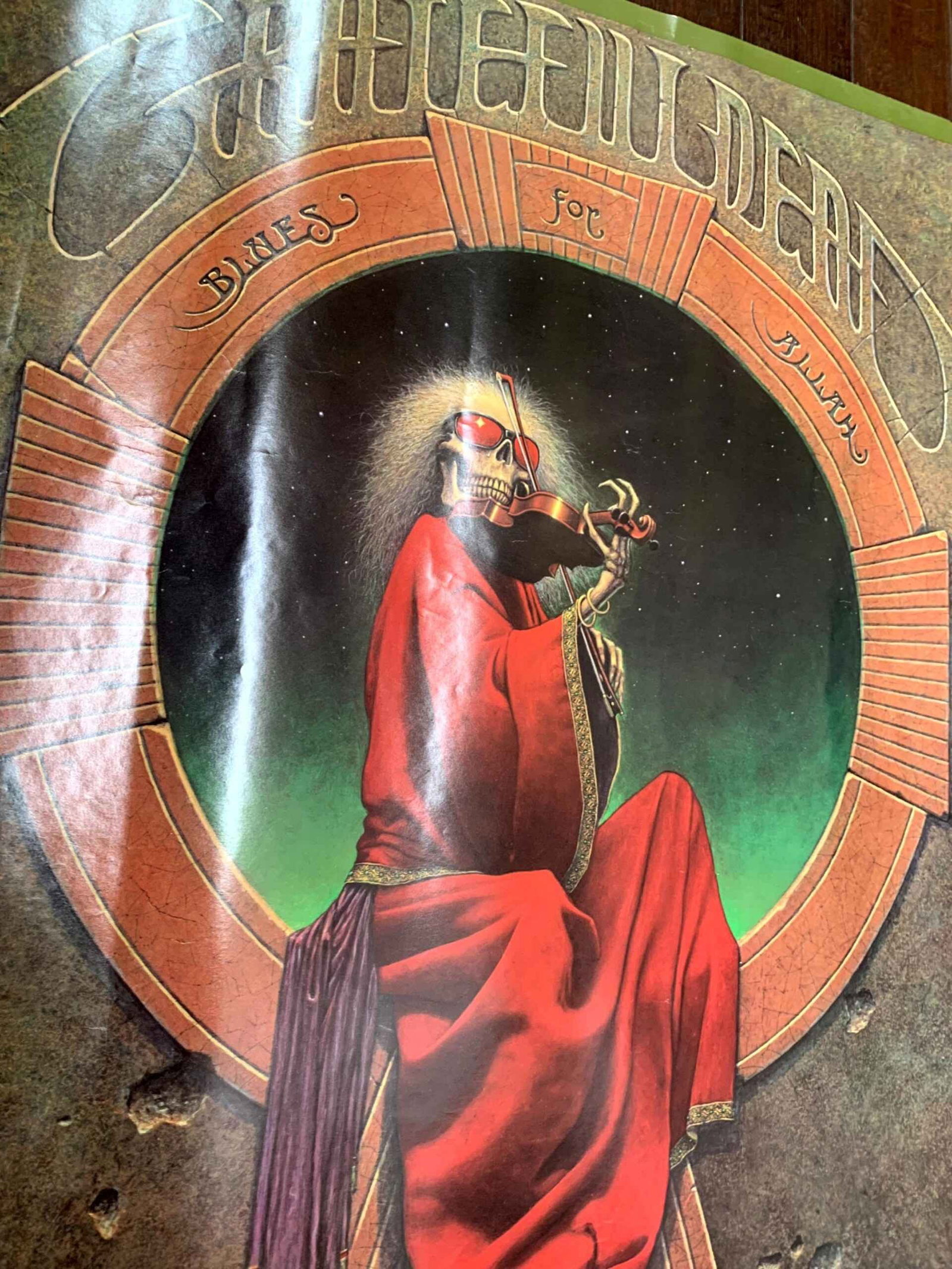 The Grateful Dead - Blues for Allah (1975) 33x33 US Album Poster -NM - 3