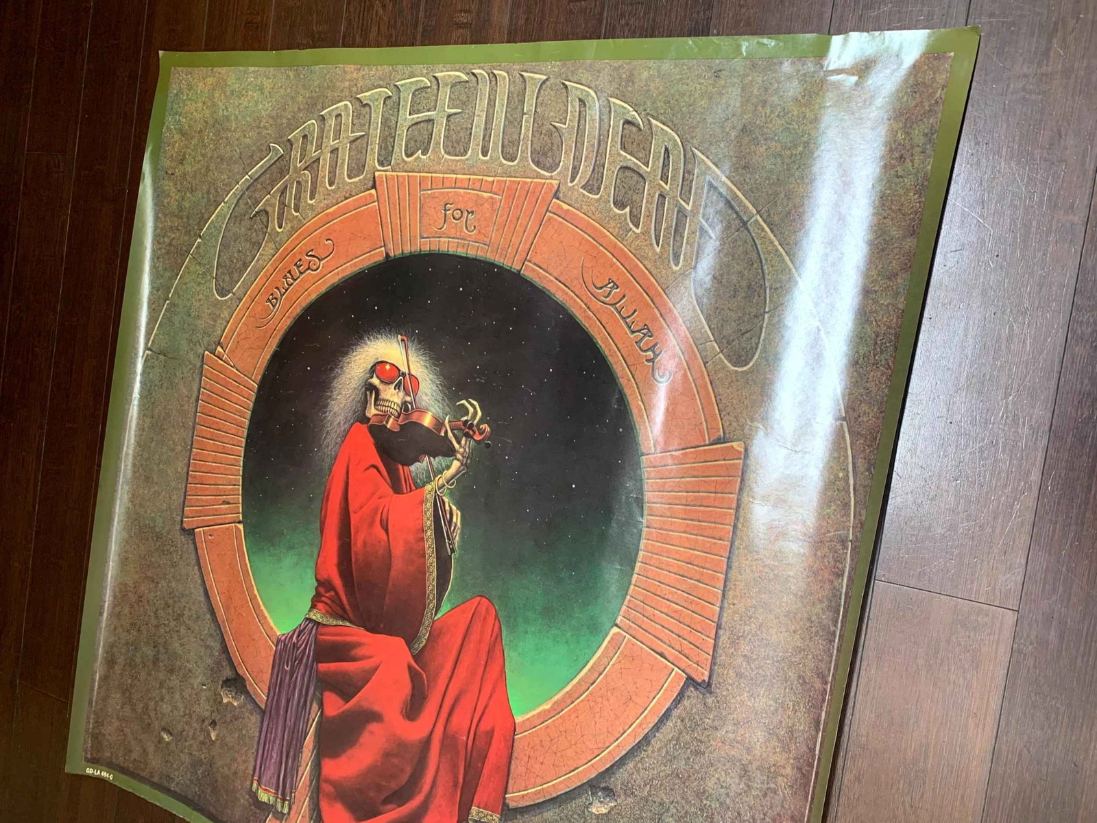 The Grateful Dead - Blues for Allah (1975) 33x33 US Album Poster -NM - 4