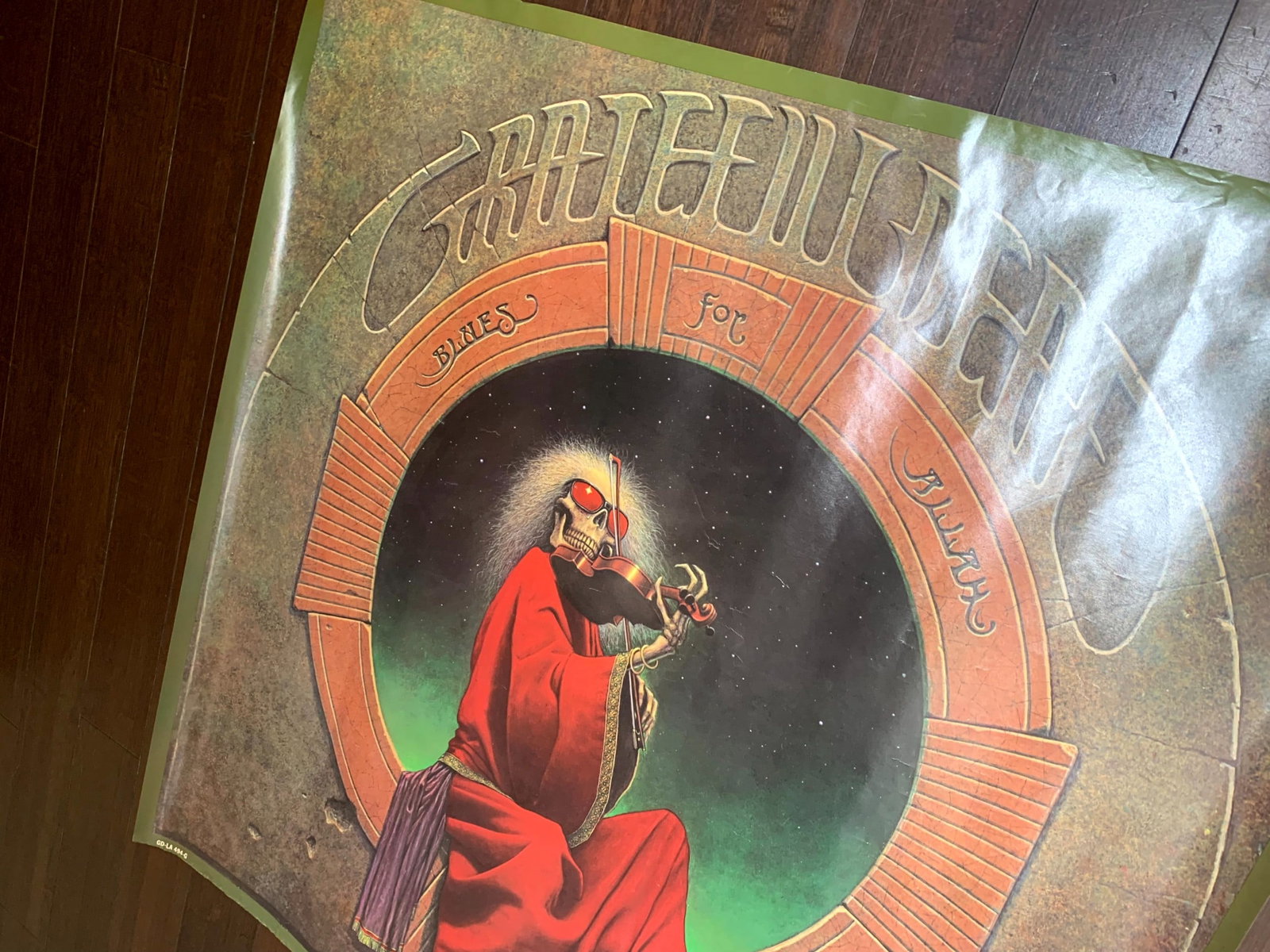 The Grateful Dead - Blues for Allah (1975) 33x33 US Album Poster -NM - 5