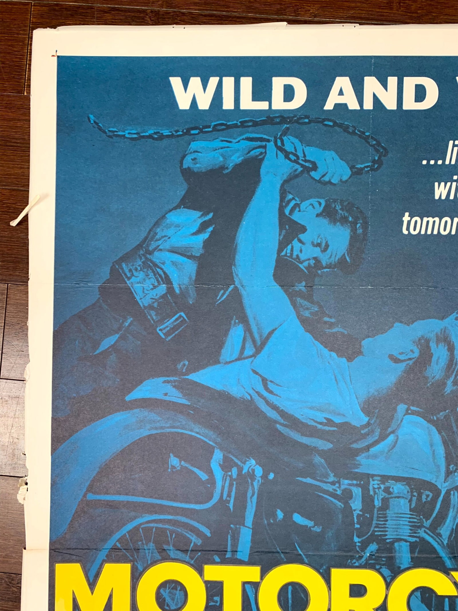 Motorcycle Gang - Anne Neyland (1957) US One Sheet Movie Poster - Mounted - 6
