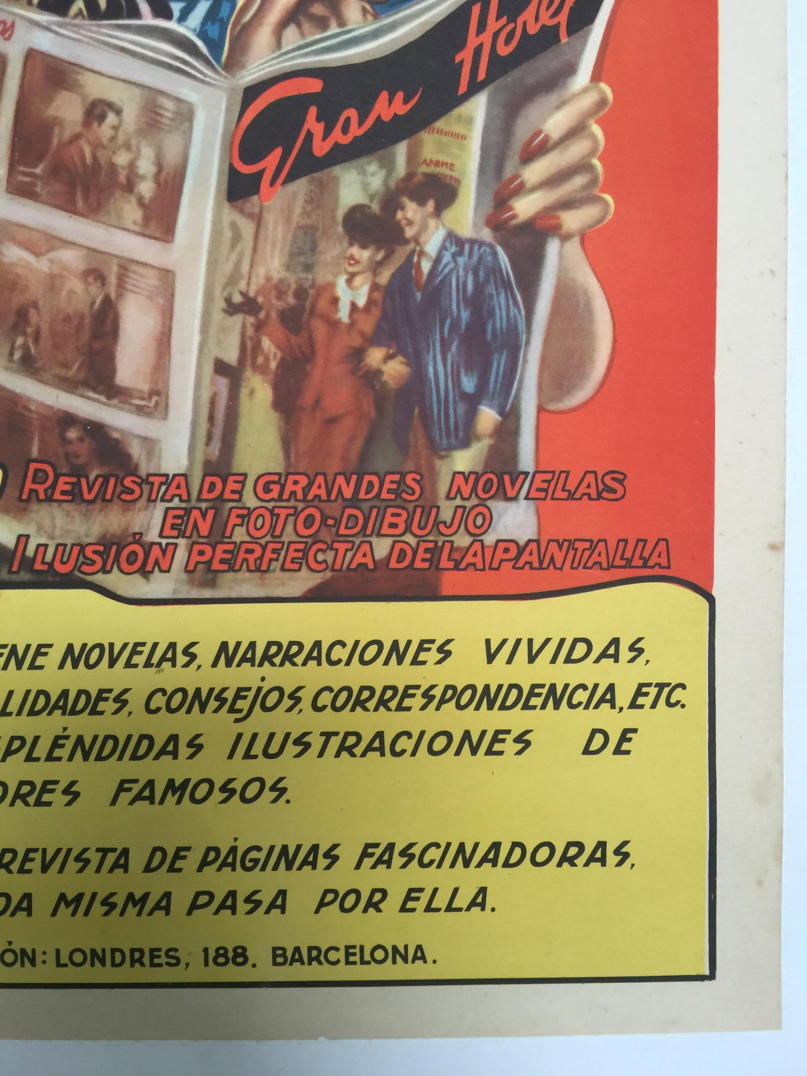 La Revisita Gran Hotel (1940) 16.5x23.5 Spanish Movie Poster LB - 4