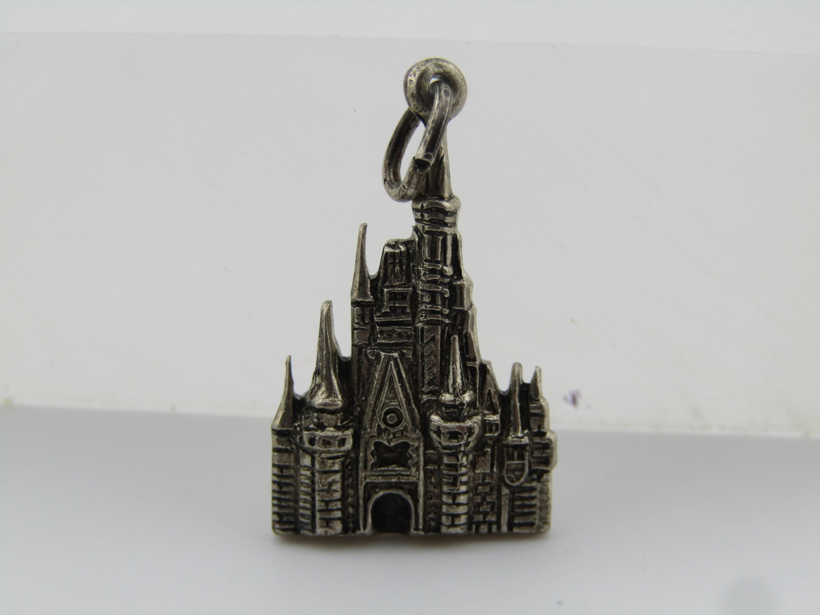 Vintage Disney Cinderella Castle Charm/Pendant, 1970's-1980's (1 of 7)