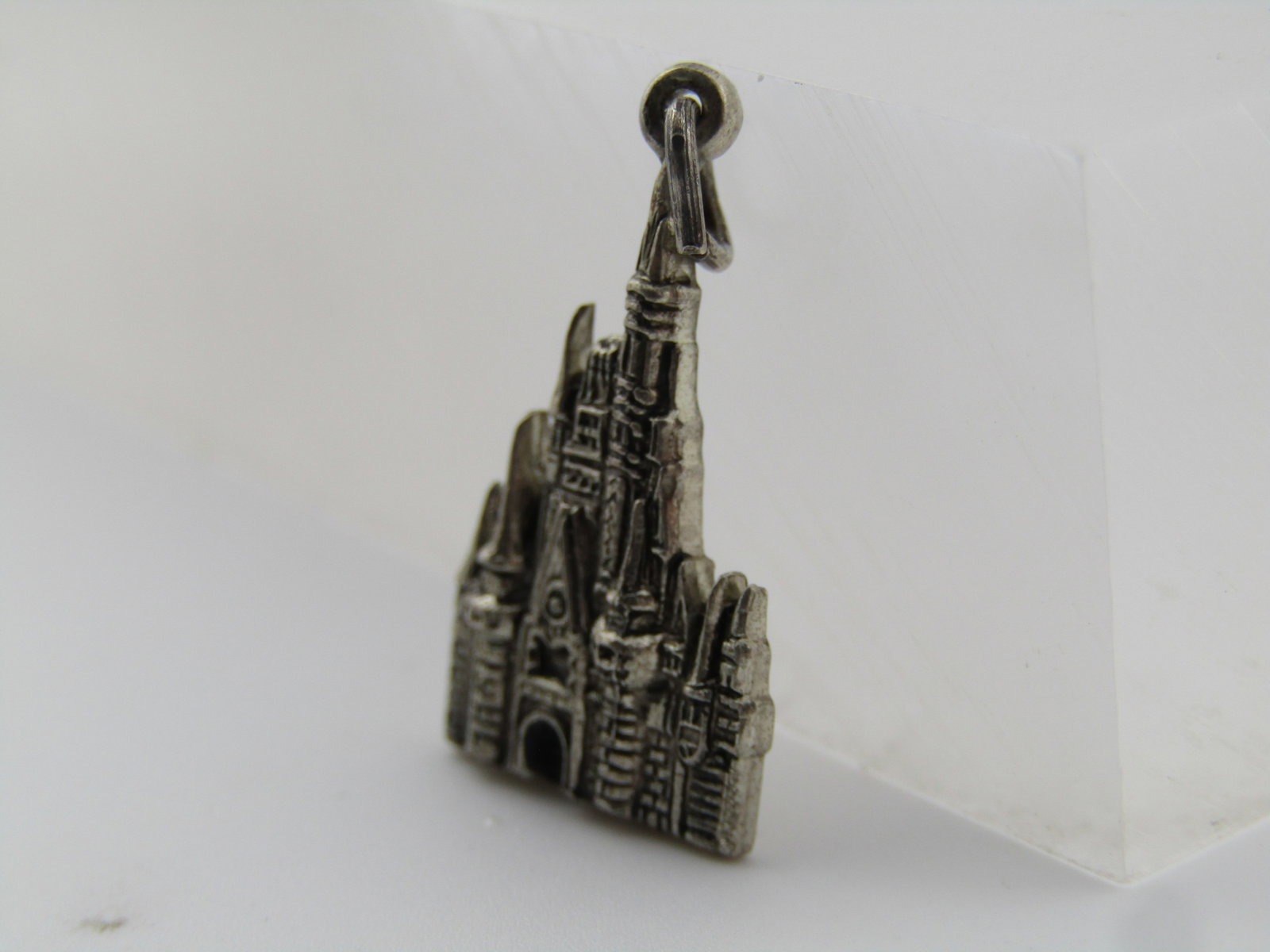 Vintage Disney Cinderella Castle Charm/Pendant, 1970's-1980's - 2