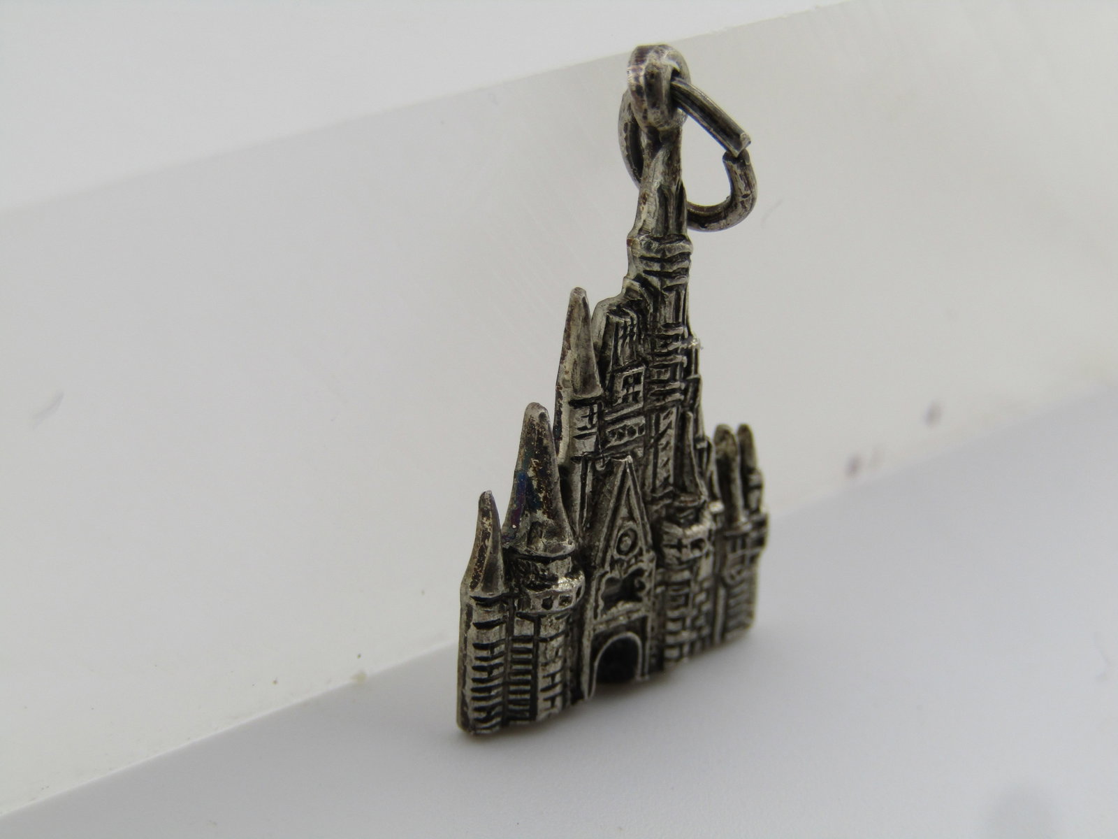Vintage Disney Cinderella Castle Charm/Pendant, 1970's-1980's - 3