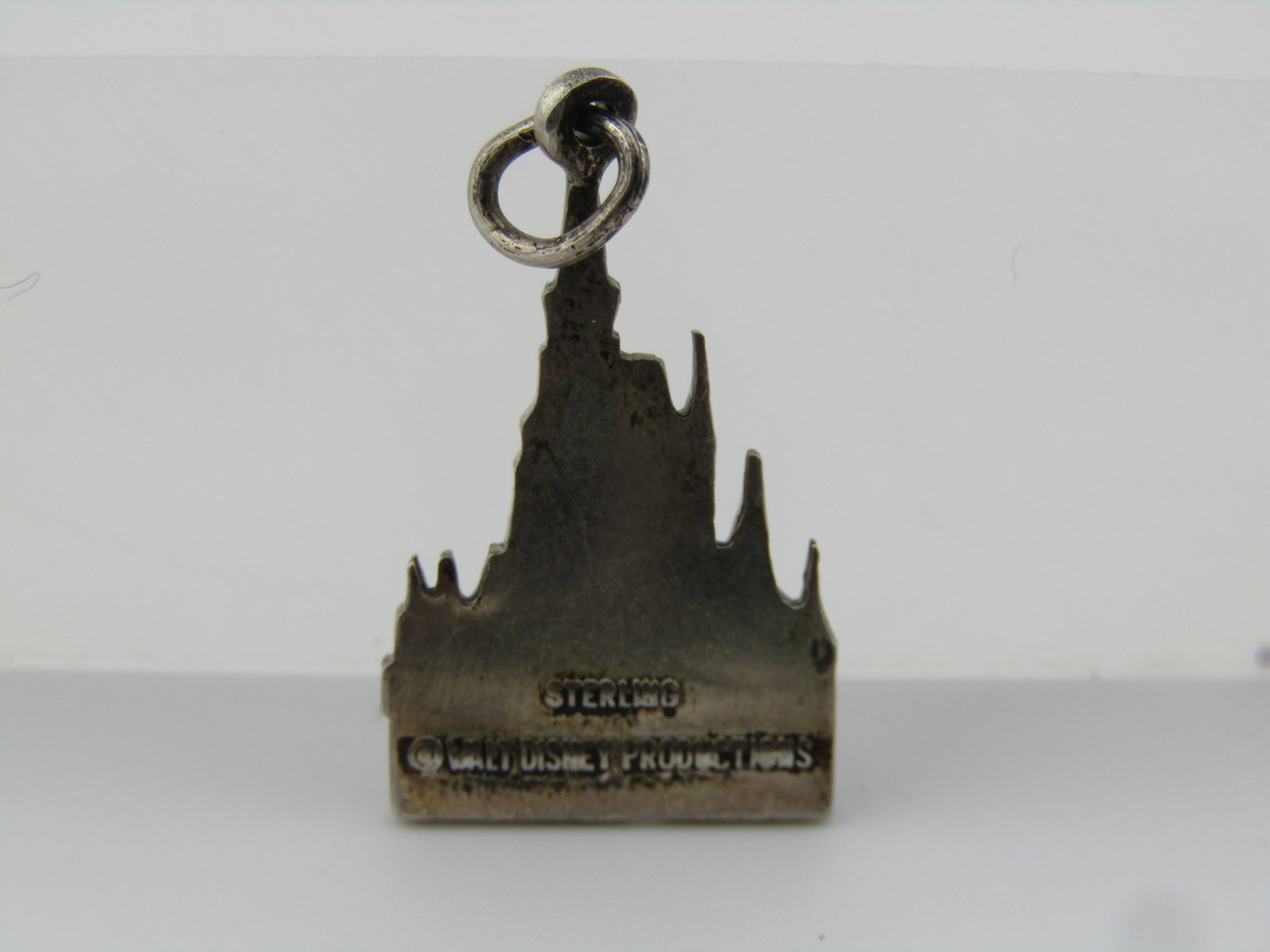 Vintage Disney Cinderella Castle Charm/Pendant, 1970's-1980's - 4