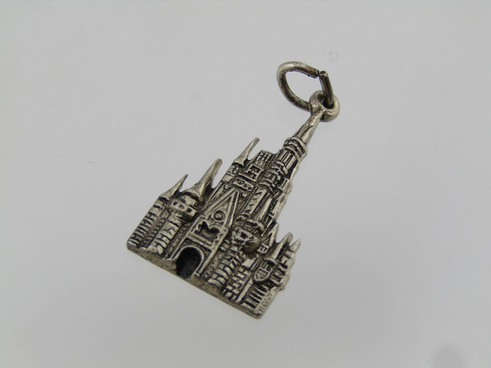 Vintage Disney Cinderella Castle Charm/Pendant, 1970's-1980's - 5