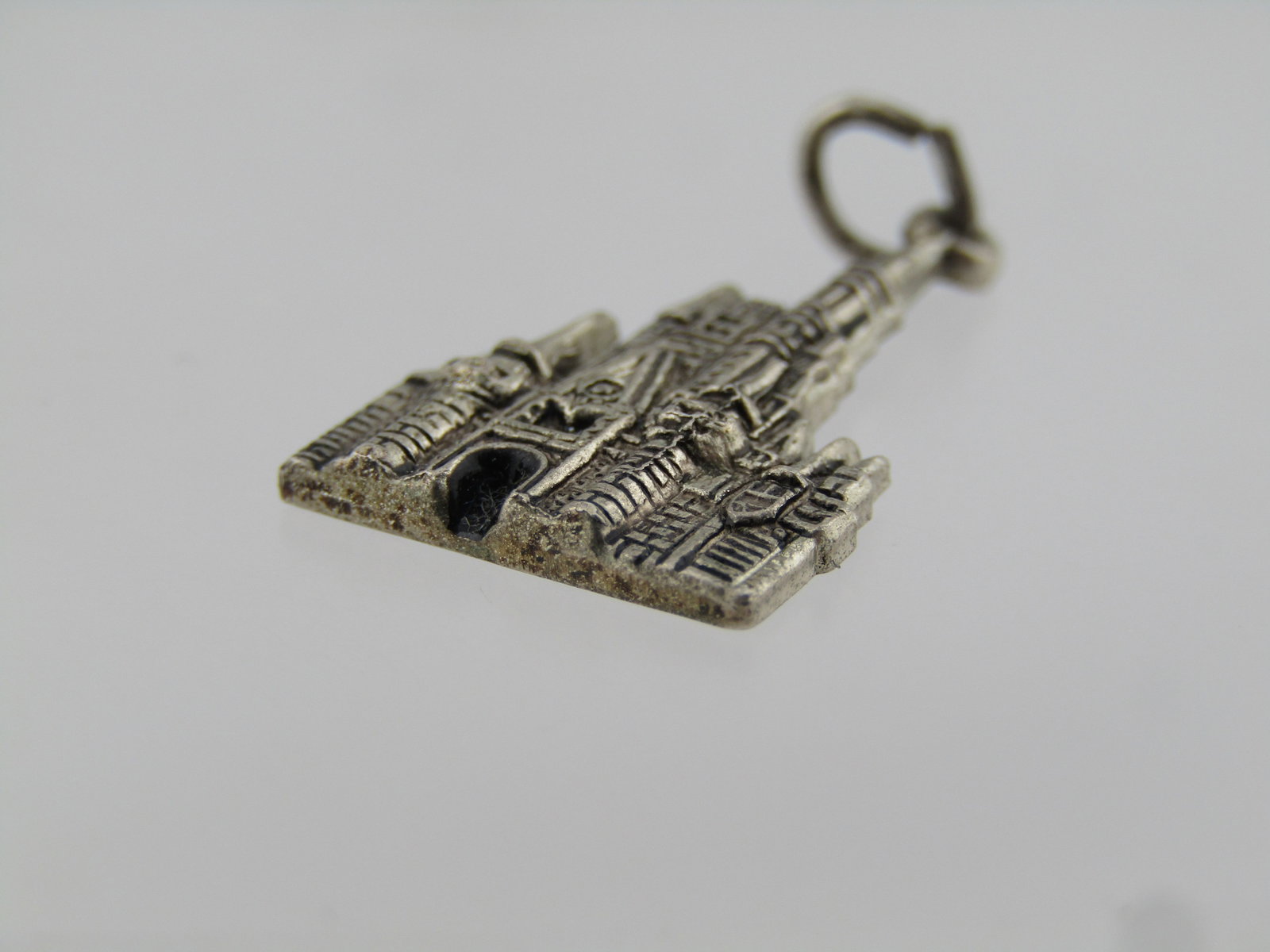Vintage Disney Cinderella Castle Charm/Pendant, 1970's-1980's - 6