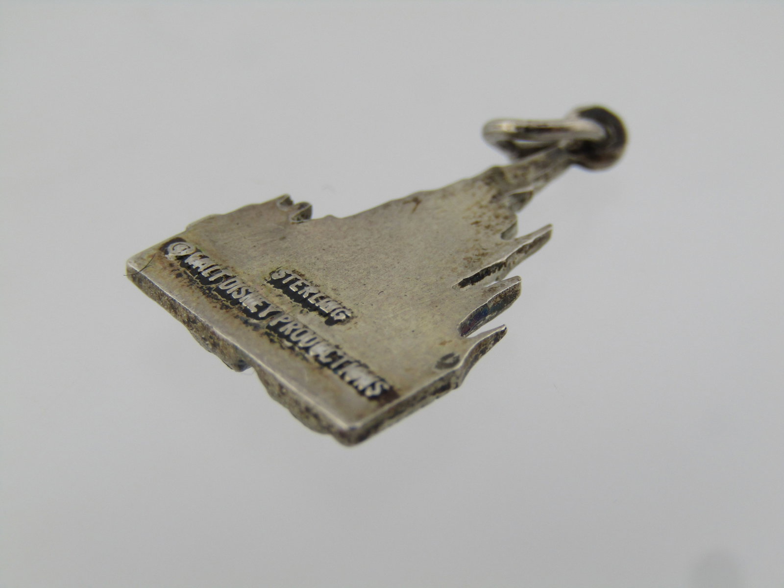 Vintage Disney Cinderella Castle Charm/Pendant, 1970's-1980's - 7