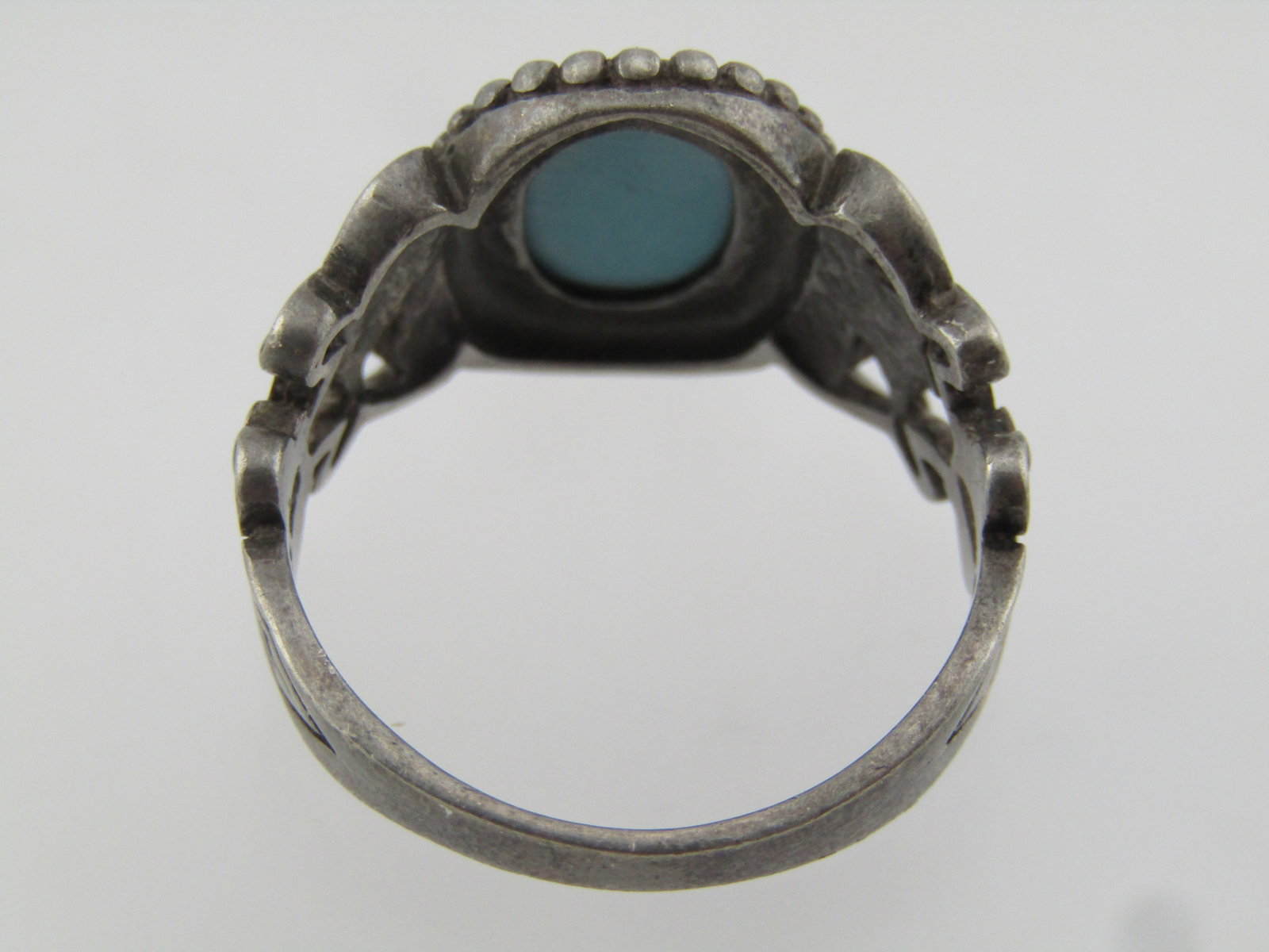 Vintage Sterling Clear Topaz Forever Ring, Sz. 10, Signed BGE - 4