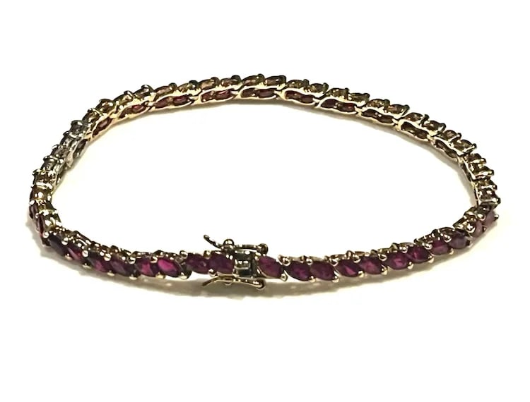 Estate Tennis Bracelet - 3