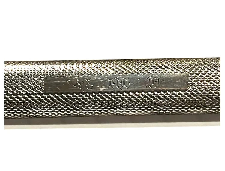 Edwardian Silver Carpenters Pencil Case/Pendant - 8