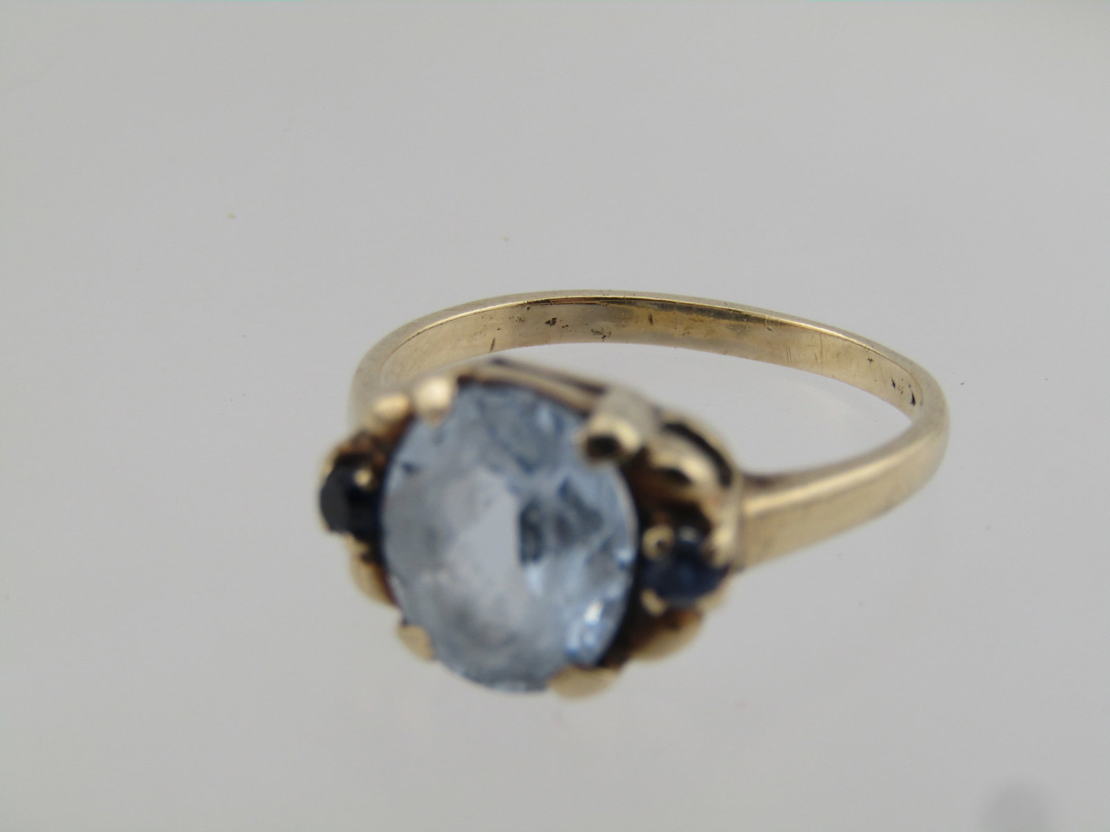 Vintage Sterling Faux Turquoise Ring, Sz. 10, Avon, 1980's-1990's - 5