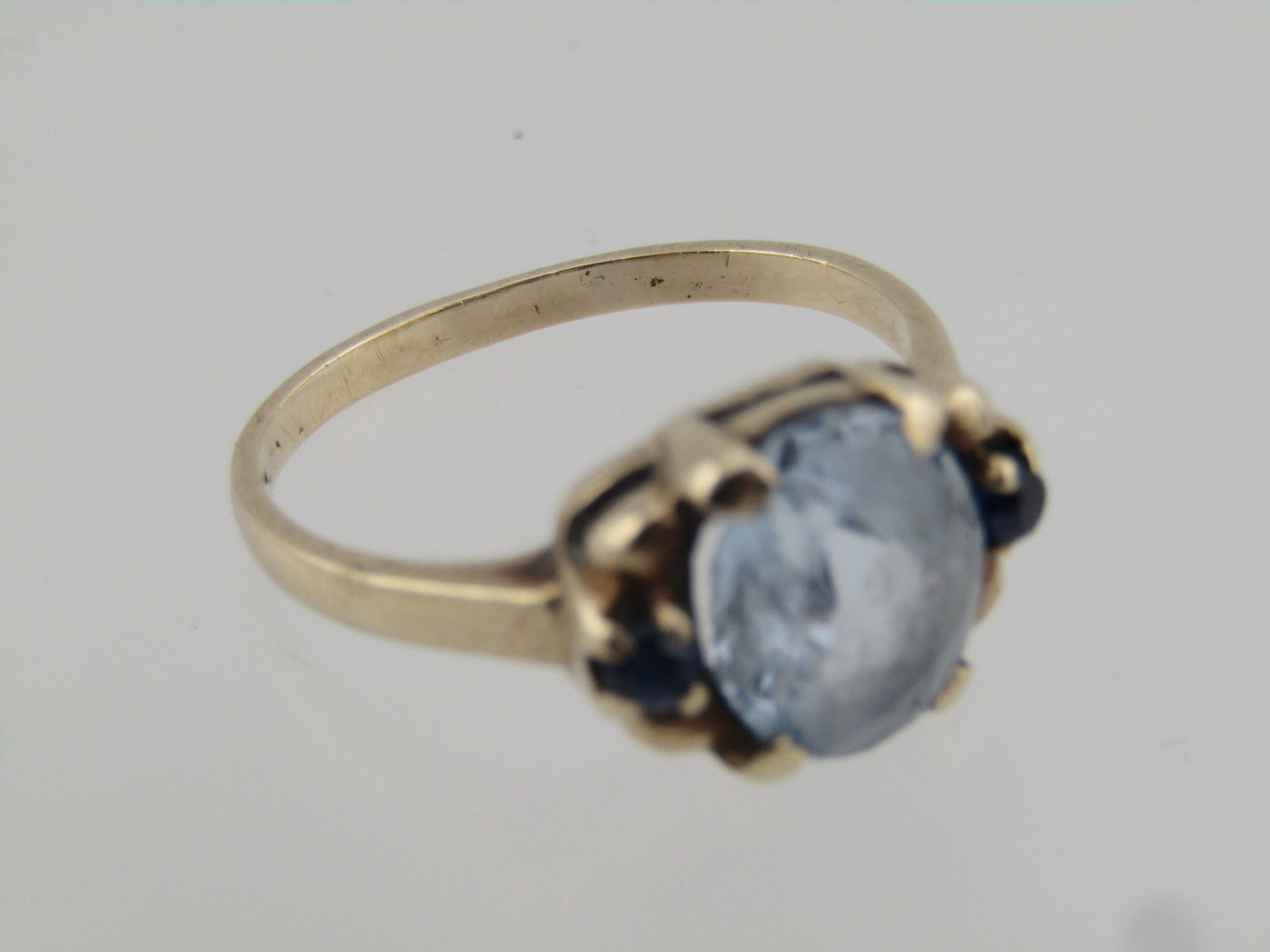 Vintage Sterling Faux Turquoise Ring, Sz. 10, Avon, 1980's-1990's - 7