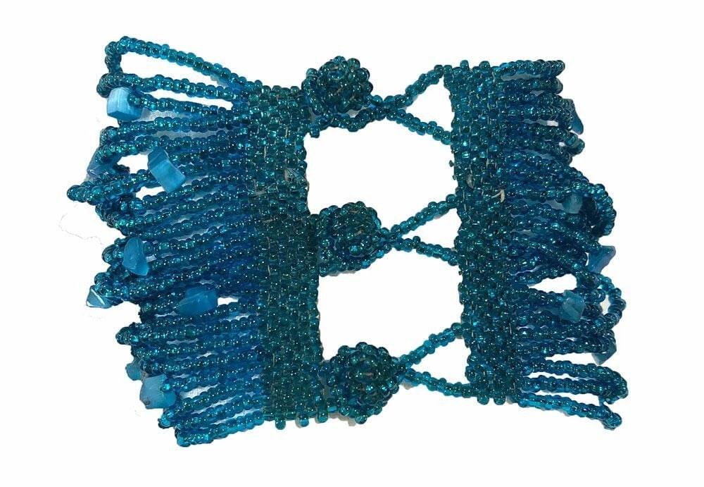 New Blue Glass Bracelet - 3