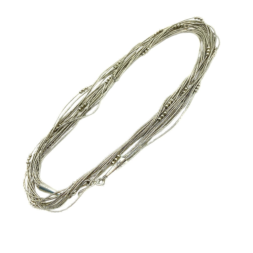 Southwestern Liquid Sterling Necklace - 2