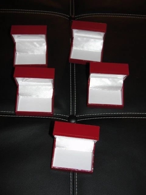 Red Display Box Lot - 2