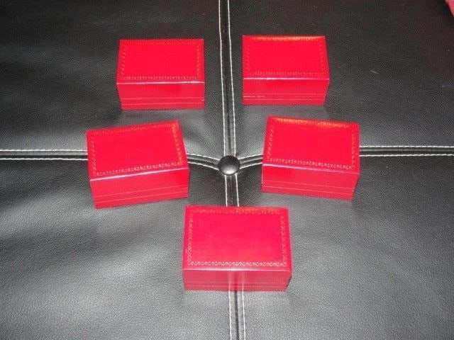 Red Display Box Lot - 4