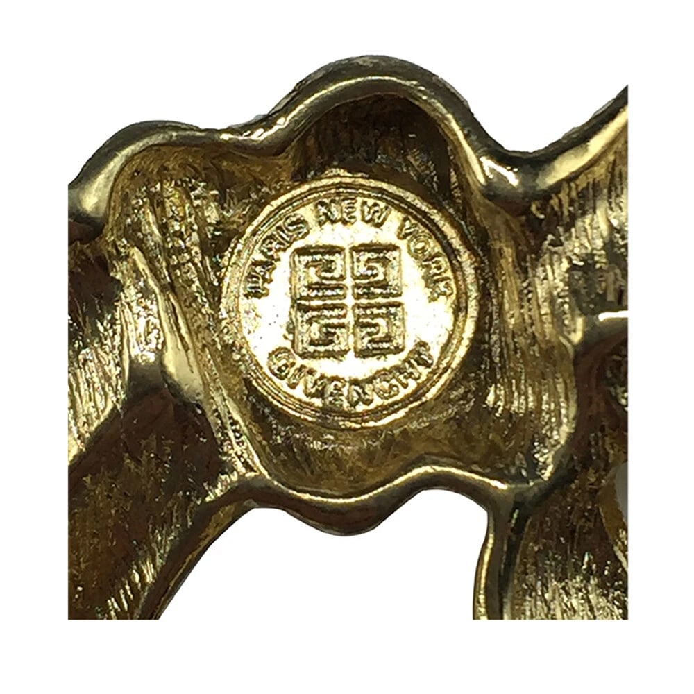 Givenchy Ribbon Bow Pin 18 kt Gold Plated - 5