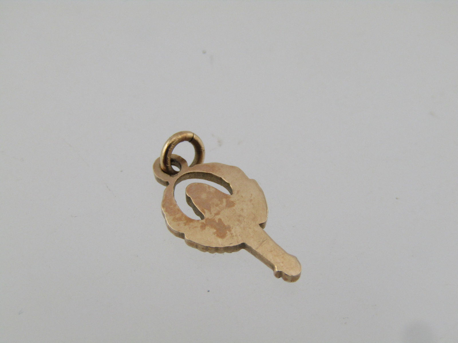 Vintage 10kt Sorority/Fraternity Torch Pendant/Charm, 1960's-1970's - 4