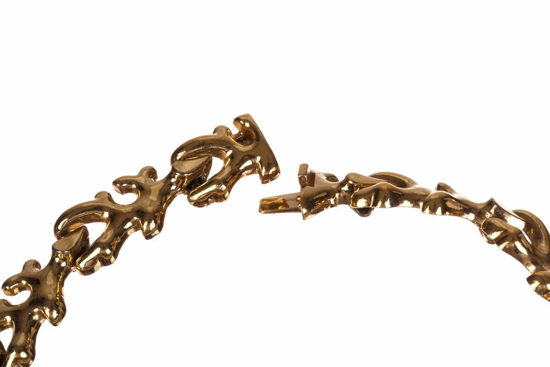 Ciner Goldtone Branch Coral Statement Necklace - 6