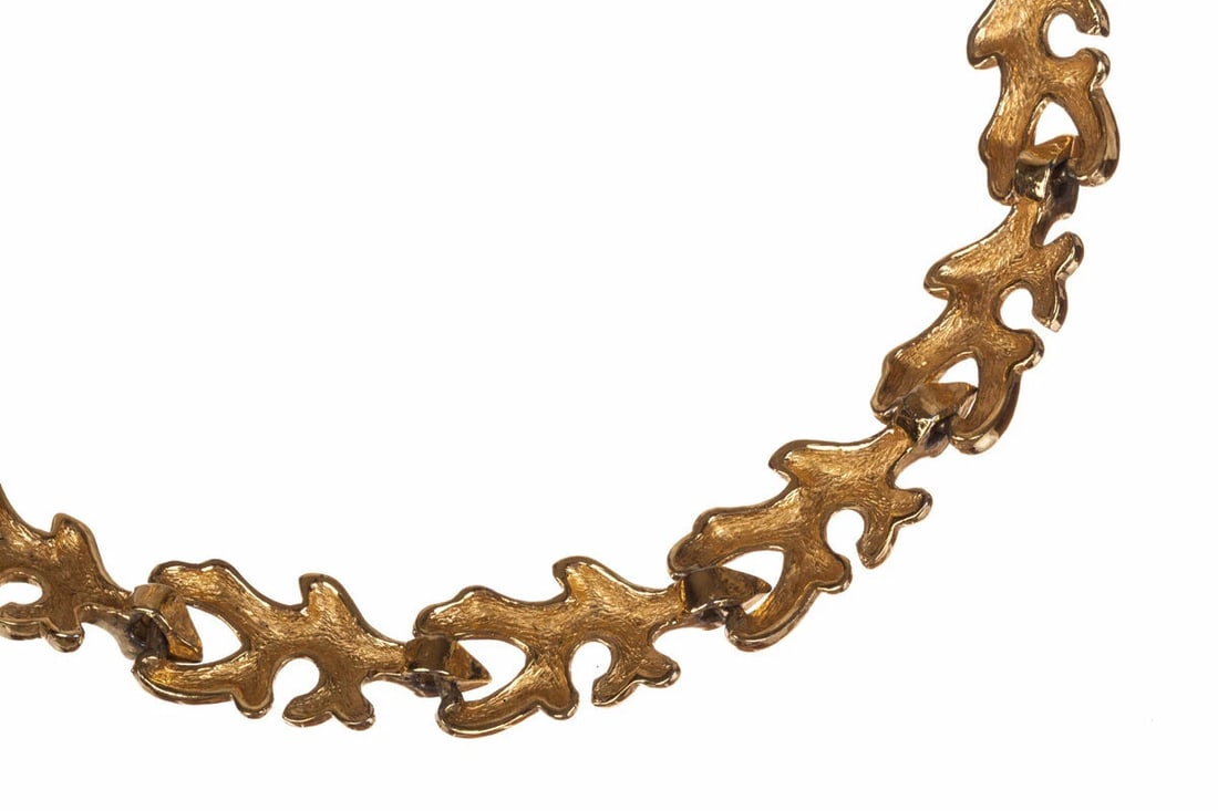 Ciner Goldtone Branch Coral Statement Necklace - 7